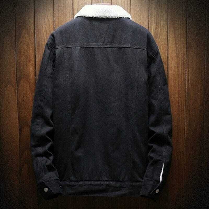 Veste en Jean pour Homme Doublée en Laine Bellvian - BL154